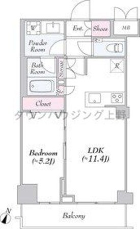 ＵＲＢＡＮＬＩＮＫ護国寺の物件間取画像